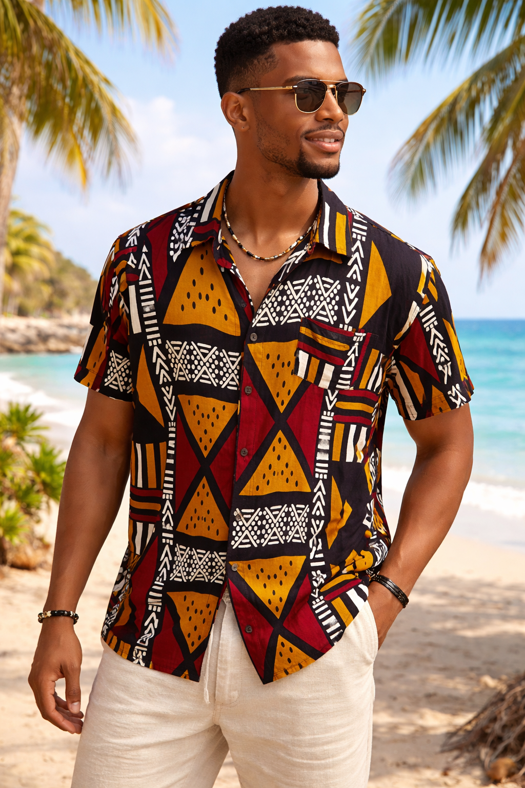 Camisa afrolook