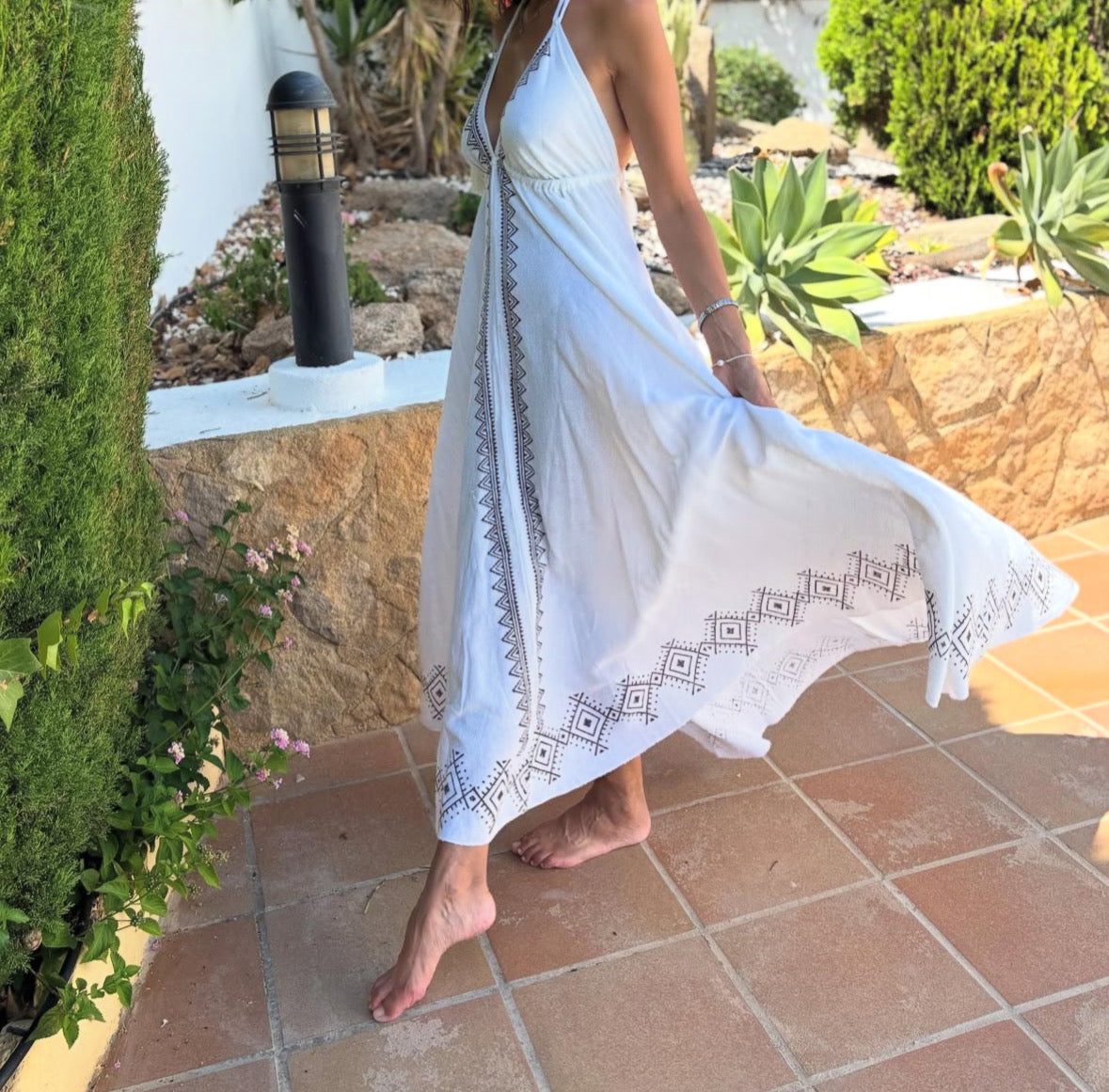 Vestido étnico Boho