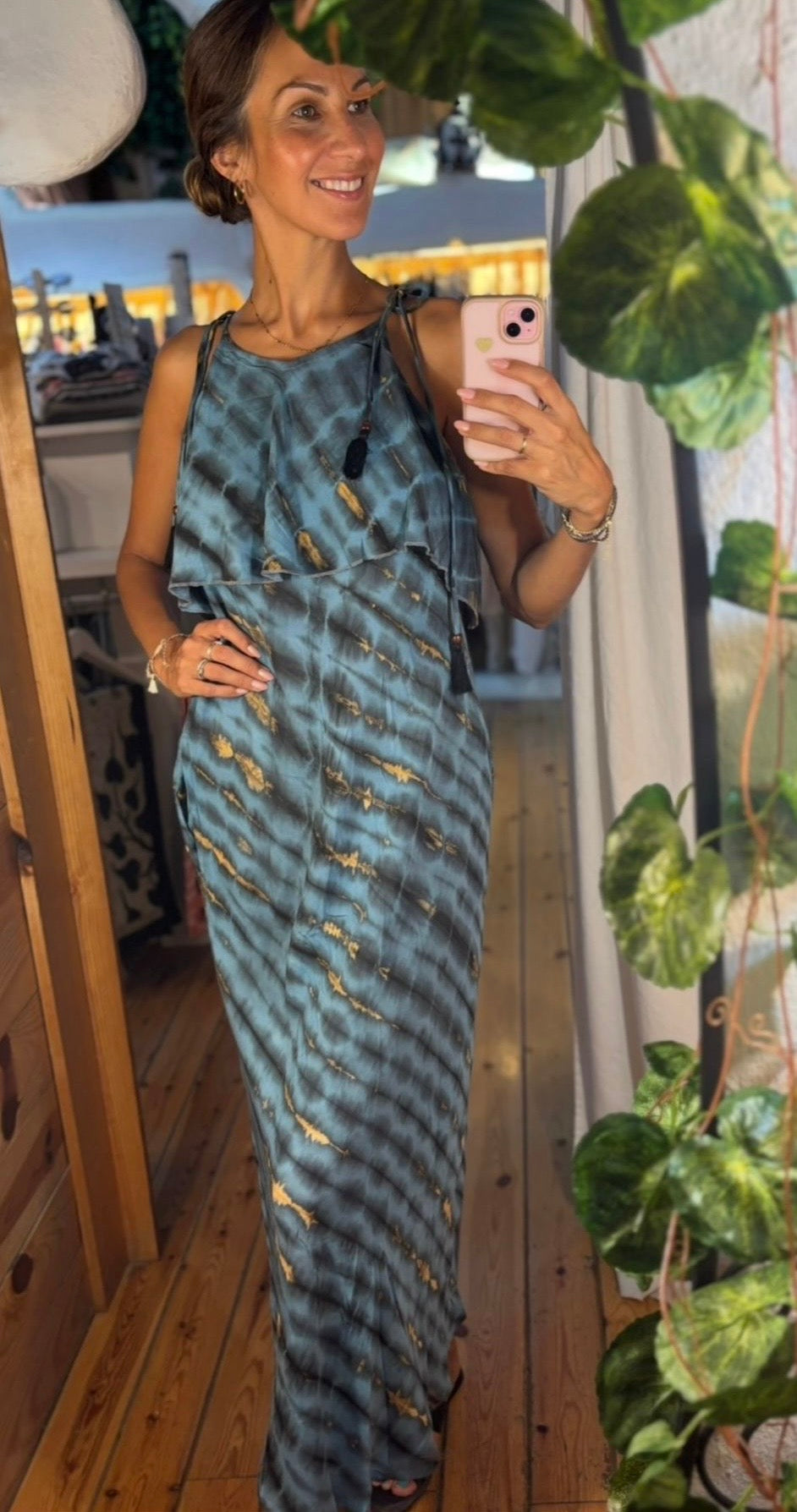 Vestido tie-dye