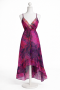 Vestido seda midi