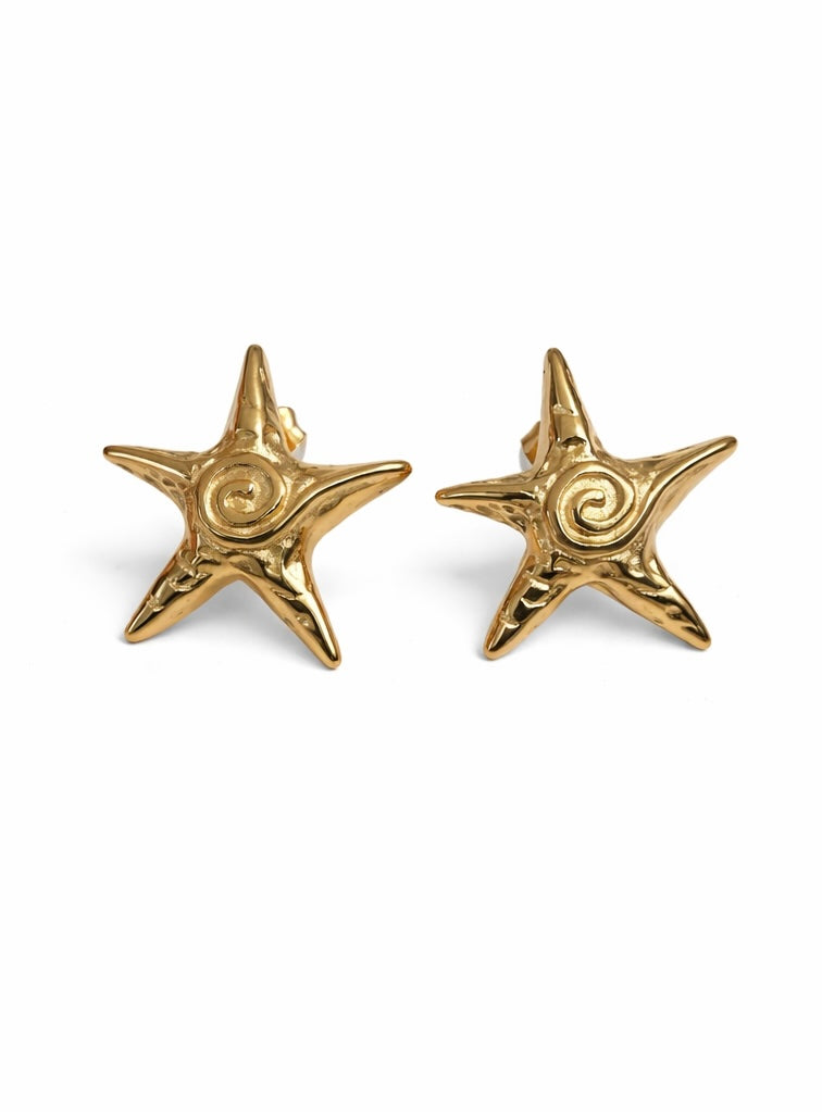 Pendientes estrella de mar